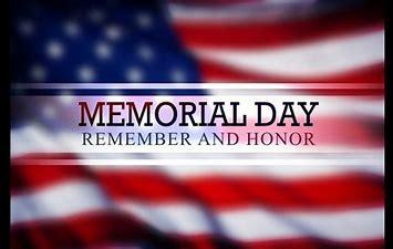 Our office will be closed in observance of Memorial Day.